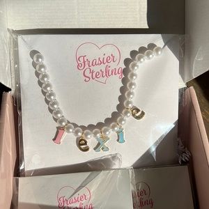 Frazier Sterling “Lexie” Custom Pearl Princess Necklace